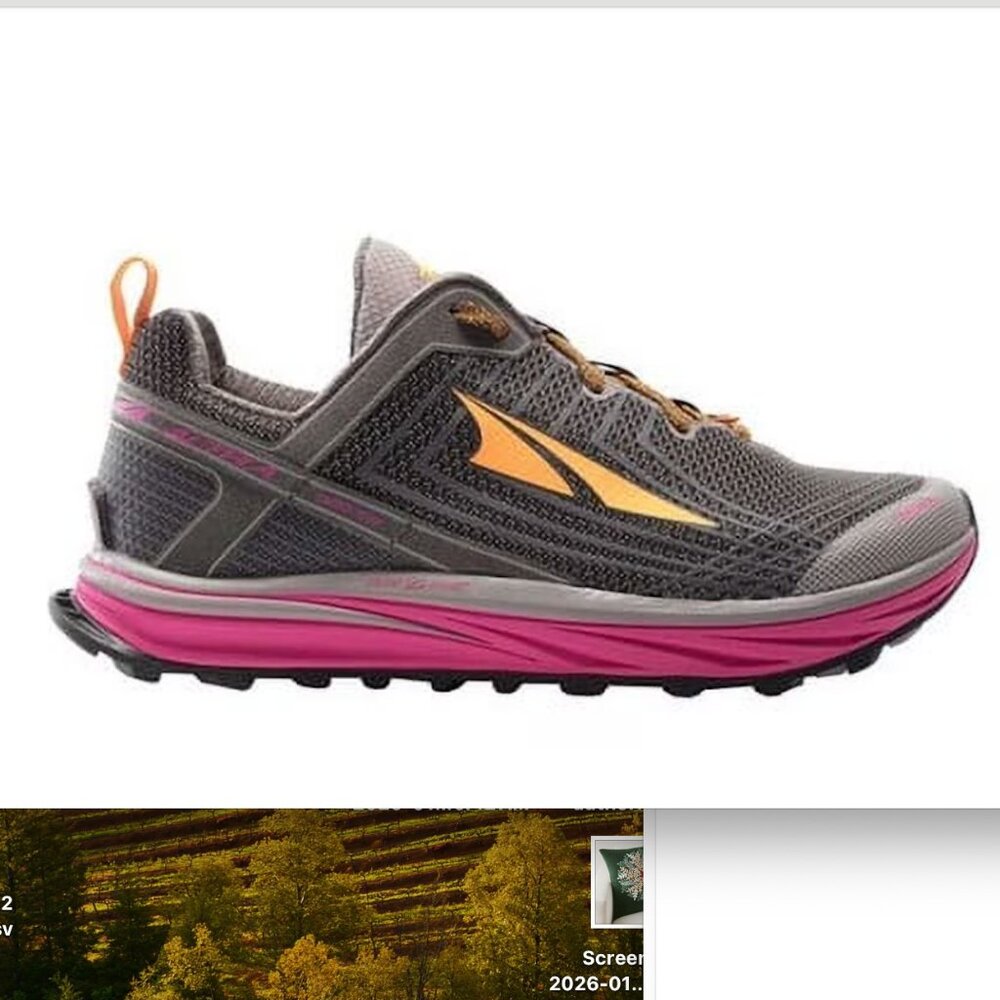 Altra Women's Gray and Gold Athletic Shoes